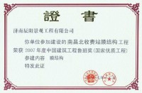 荣誉证书